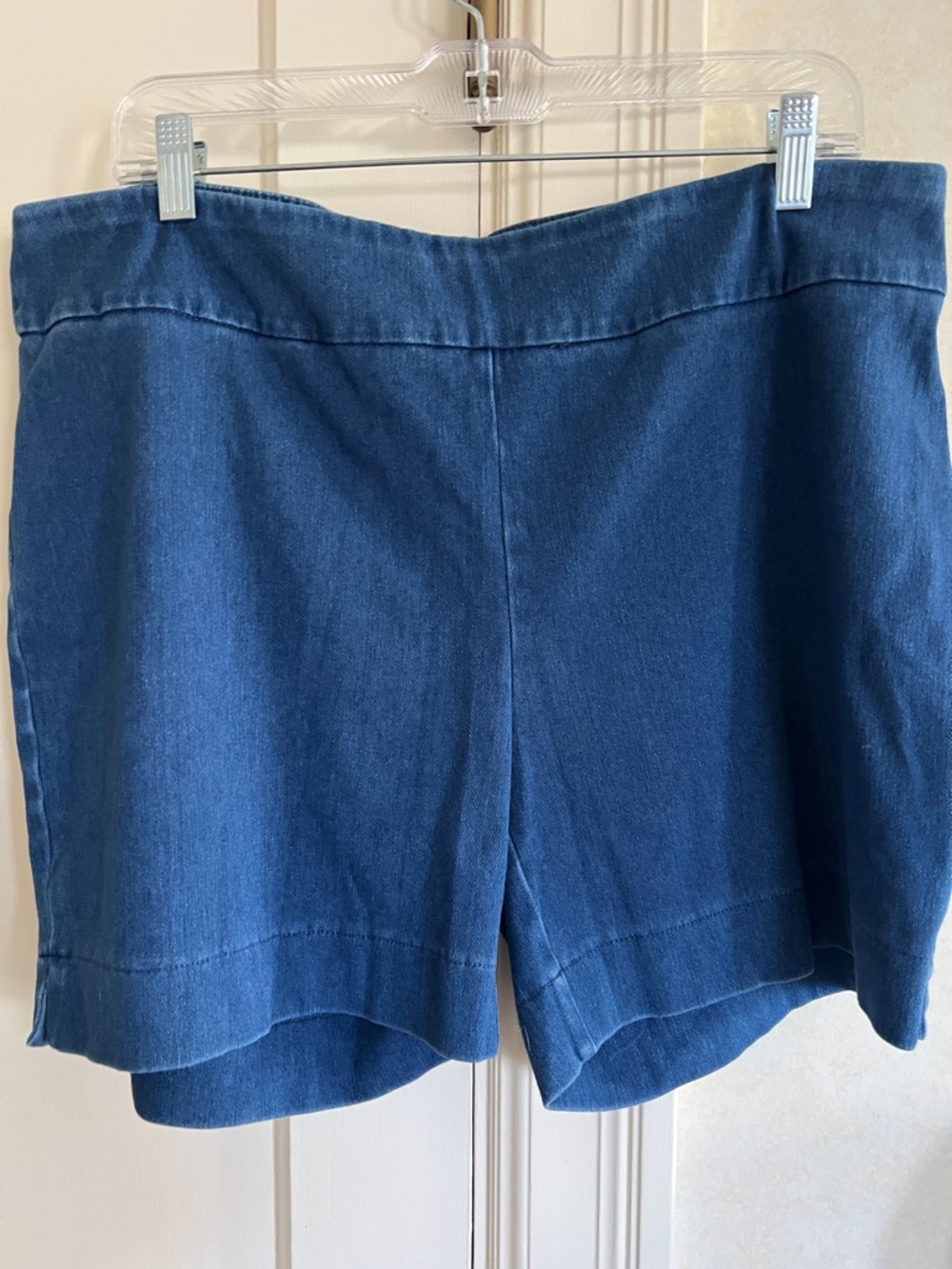 Zac & Rachel stretchy Denim Shorts in Blue